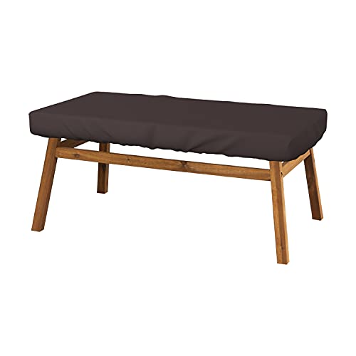 Covers & all Rectangle Table Top Cover 18 Oz - Customize Your Cover with Any Size - 100% Weather Resistant Outdoor Table Cover with Elastic for Snug Fit (5