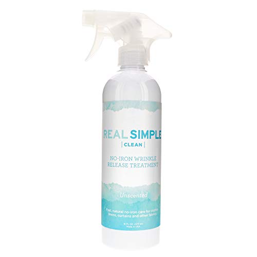 Real Simple Clean Wrinkle Release, Static Cling Remover, Pillow & Fabric Freshener, Out