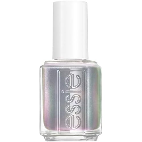 essie Original Nail Polish, In a silver shimmer Shade, 899 Geek chic, 13.5ml