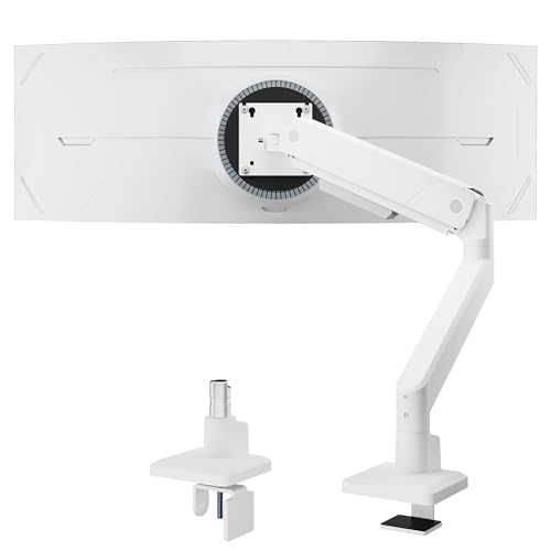 monTEK Monitor Halterung für 17-45 Zoll Bildschirme Weiß