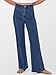 ANRABESS Wide Leg Jeans for Women Trendy 2025 High Waisted Stretchy Baggy Fall Fashion Denim Pants with Pockets Blue 12