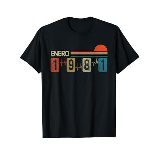 Enero 1981 Vintage - 43 Años Regalo Cumpleaños Hombre Camiseta