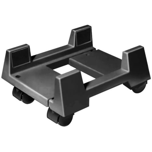 DAC MP-63-BLK Mobile CPU Tower Stand, Black
