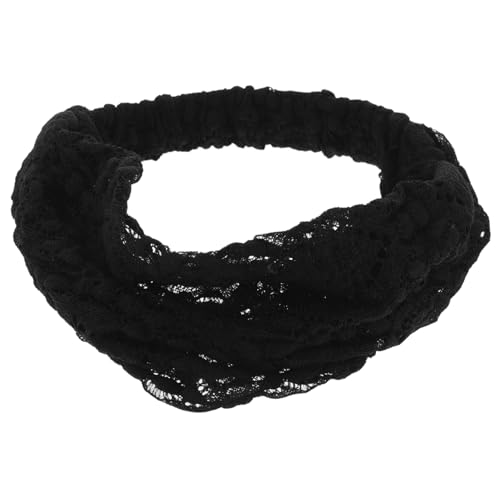 Bandeau cheveux dentelle large accessoire coiffure extensible tendance