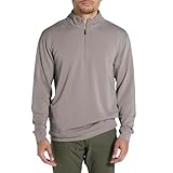TRUE Linkswear All Day Quarter Zip V2-Fossil