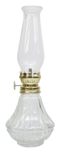 Glo Brite by 21st Century L808CL Daylite Clear Glass Oil Lamp