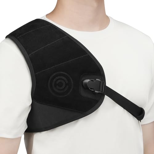 CVLIFE Recoil Pad for Shotgun Shoulder Pad Shooting Vest Solid Fit Recoil Shield Universal Protector for Range Hunting and Shooting Black