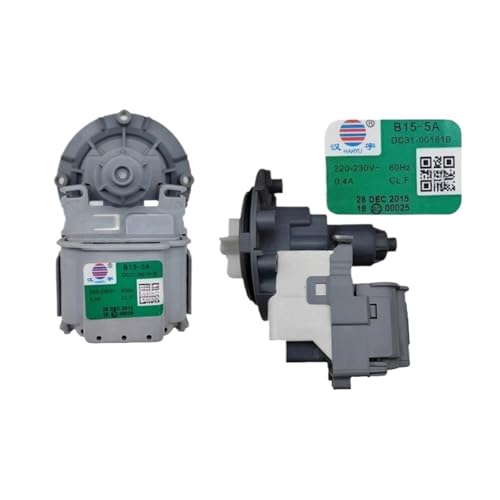 FGJDERYH Washing Machine Drain Pump Motor, Compatible For Samsung B15-5A, 220V 60Hz Washer Drainage Parts, Replacement For DC31-00181B, Water Pump Motor For Top Load Washers