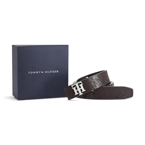 Image of Tommy Hilfiger Men Leather Single Side Casual Belt
