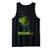 Funny Zombie Brainrot Meme 6 7 Halloween Boys Kids Six Seven Tank Top