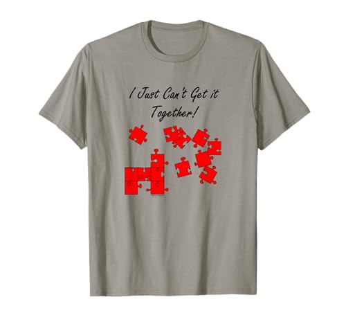 Can't Get It Together Funny Jigsaw Puzzle Camiseta Camiseta