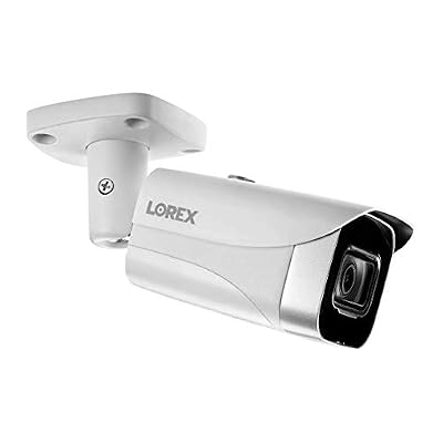 Lorex 4K 16-Camera Capable (8 Wired + 8 Fusion Wi-Fi) 2TB NVR System with 6 Weatherproof Bullet Cameras (White)