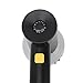 Hamwesh Electric Spin Scrubber, Cordless Brush with 3 Replaceable Heads, IPX7 Water Proof, Adjustable 2 Speeds for Bathroom Kitchen (Black)