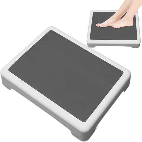 Reposapiés de inodoro | Escalera de inodoro antideslizante para adultos, taburete estable y duradero para alquilar apartamento restaurante cocina oficina