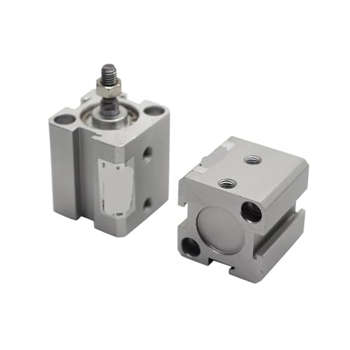 Cylindre pneumatique SDA100 compact double effet haute résistance mécanique