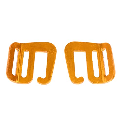 Hebillas ajustables de 25 mm Milageto para reparar cierres rotos de equipaje 5