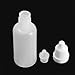 AKOAK 12 Pcs 15ml Plastic Squeezable Eye Liquid Dropper Bottles with Childproof Cap