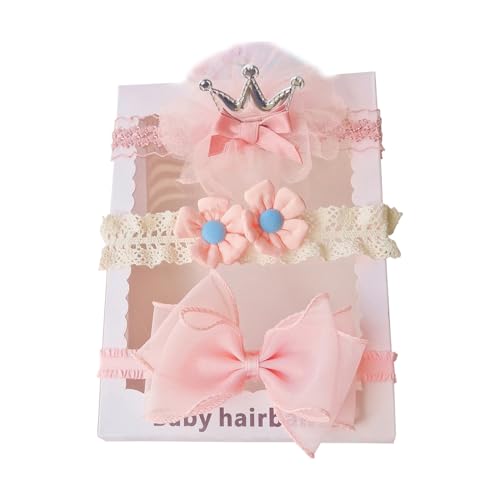 SYGA 3 Pcs Baby Girl Headband Soft Flower Bow Strechable Hairband Suitable For Newborns, Infants, Toddlers and Kids 0-3 Years(Color – 1042) SYGA 3 Pcs Baby Girl Headband Soft Flower Bow Strechable Hairband Suitable For Newborns, Infants, Toddlers and Kids 0-3 Years(Color – 1042)