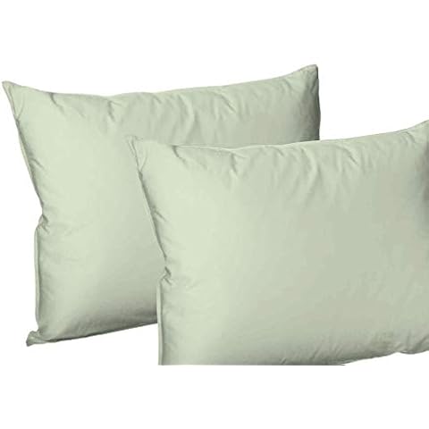 AR's Sage Green Polycotton Pillowcases Pair Cover