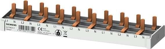 Pin busbar compact 9 HP pour aligner neuf disjoncteurs monophasés
