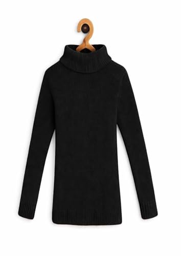 Image of Kids Winter High Neck Pullover Sweater | Cozy Woolen Warmwear for Children