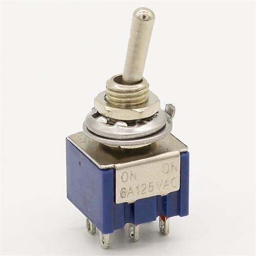 Interrupteurs à bascule miniatures MTS-202 bleu marine pour réparer vos appareils