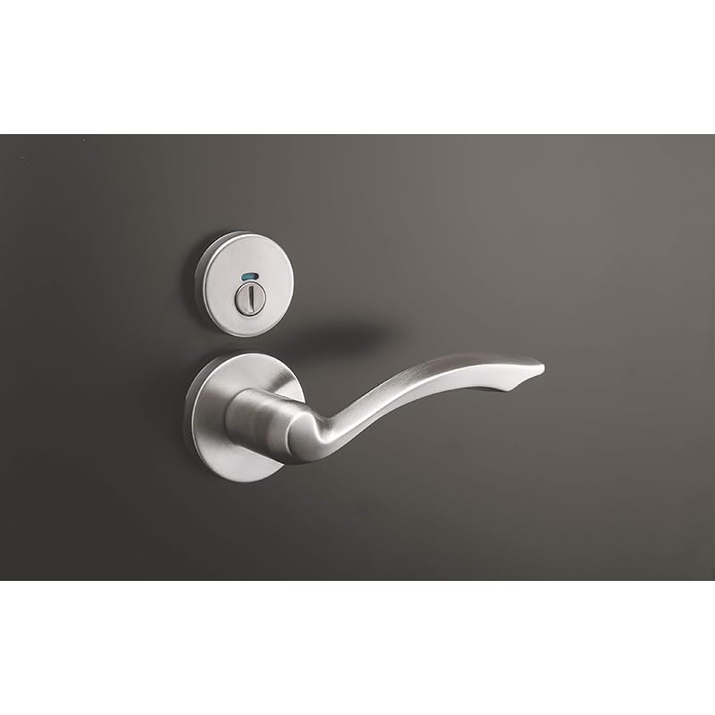 Amazon | 大建工業 開き戸レバーハンドル 51デザイン 表示錠 サテン