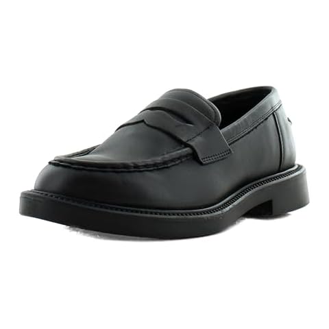 Blondo Women's Halo Waterproof Loafer, Black Leather, 8 Cover