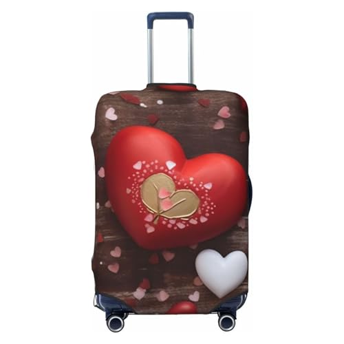 Valentine'S Day Print Luggage Suitcase Covers Elastic Washable Luggage Protector Luggage Covers For Suitcase