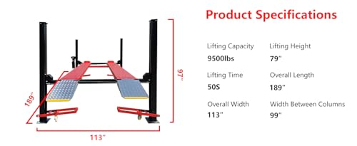Hydraulic car lift garage