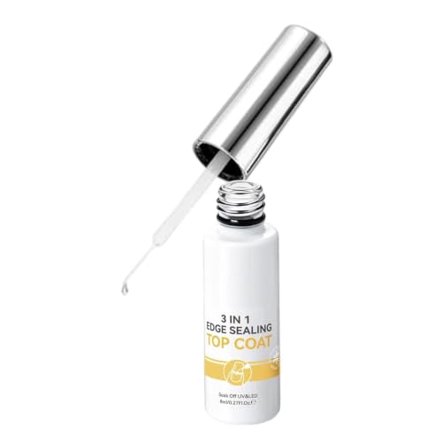 Top Coat Gel UV 8ml brillante para manicura permanente de secado rápido con lámpara LED