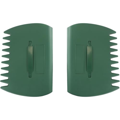 Gorise 2er-Pack Laubgreifer für den Außenbereich mit verstellbarem Griff – Handgeführte Laubschaufeln für die Garten- und Hofreinigung