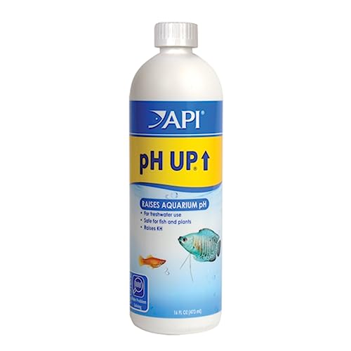 API pH UP Freshwater Aquarium Water pH Raising Solution 16-Ounce Bottle