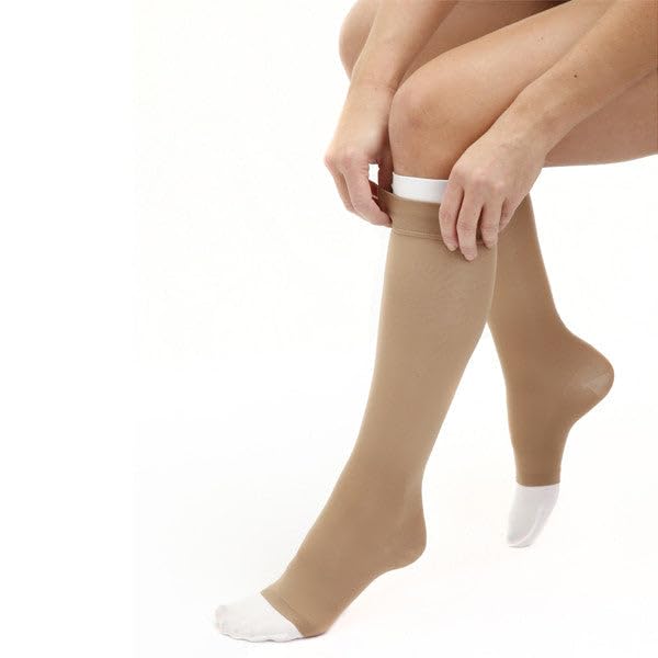 Dual Layer Stocking System 30-40mmHg (X-Large, Beige)
