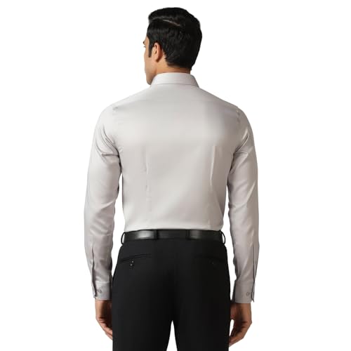 Image of blackberrys Men Non Iron Shirt with Smooth Finish, Full Sleeves and Balanced Tailoring | Suitable for Office Styling, Workplace Dressing and Professional Settings