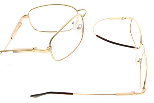 Image of CessBlu Computer Glasses Men Bendable Titanium Reading Eyeglasses Blue Light Filter