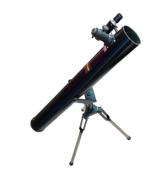 vcmathur 90mm Reflector Telescope with Tripod, 35x-210x Magnification, Black, Astronomical Viewing-image-44