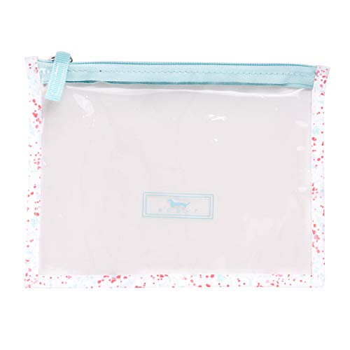 SCOUT Sheer Madness Pouch, Clear Travel Toiletry Bag, Clear Zipper Pouch for Toiletries