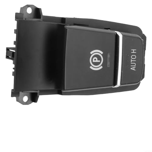 Desiumite Interruptor de freno de estacionamiento con función de retención automática para X5 F15/F85 (2014-2018) y X6 F16 (2014-2019), reemplazo de ajuste directo, OEM 61319349036, plástico negro