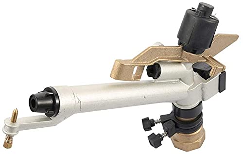 Irrigatore da Giardino Irrigazione Prato Automatico Agricolo Frutteto Prato Grande Gamma di Copertura Irrigazione Pioggia Pistola 1.5 "Interfaccia Filettatura Femmina Lunga Distanza di Spruzzo Pisto