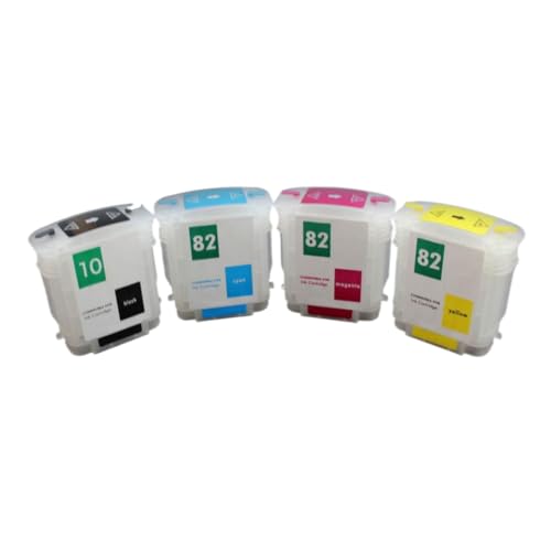 Cartouches d'encre 4 couleurs 10 82 avec puces Arc haute précision