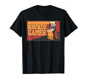 Arcade Gaming Retro Controller Game Over Play Konsolenspiele T-Shirt