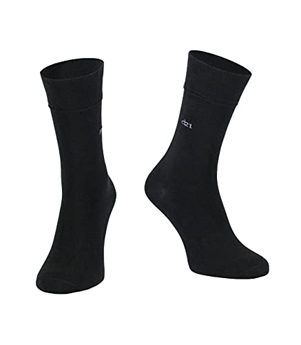 DC21 3 Paar Bambus Socken Herren | Atmungsaktivem Material | Premium Anti-Geruch Bussiness Socken | Leicht Duftende Wandersocken Laufsocken 41-44 Cover