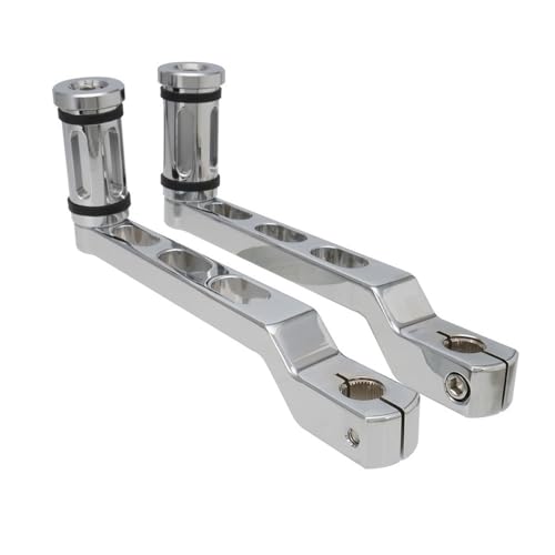 Repose-pieds moto anti-vibrations pour sélecteur Harley Touring et Softail