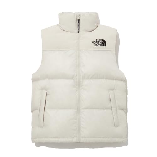 (UEm[XtFCX) THE NORTH FACE NUPTSE ON BALL VEST h  xXg (105(XL), WHITE SAND(NV3NP55C)) [sAi]