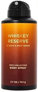 Bath & Body Works Men's Deodorizing Body Spray, 3.7 Fl Oz (Whiskey Reserve)