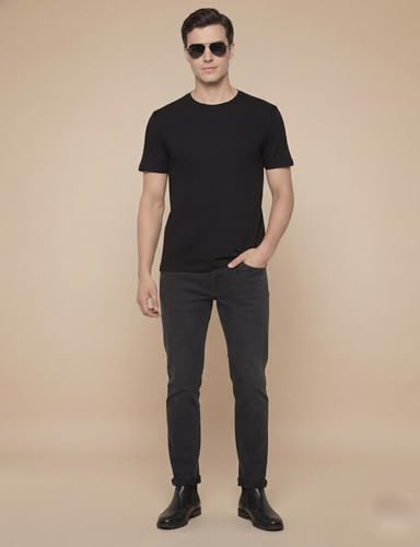 Image of FYLTR Men's Solid T-Shirt - Half Sleeve | Round Neck | 100% Cotton | Regular Fit T-Shirt (Pack of 2)