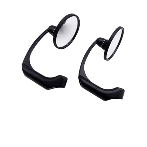 Espejo retrovisor de moto 10mm accesorio de scooter con manillar de barra redonda ajustable