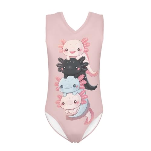 Image of Girls Swimsuits Size 3-14 Kids Summer Sleeveless One Piece Bathing Suit Beach V-Neck