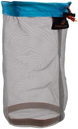 Miniatura 1 de Bolsa de almacenamiento de malla con cordón para saco de dormir ropa de plumón chaqueta de transporte